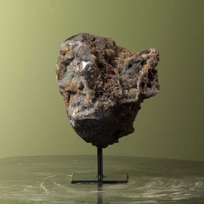 0017 Agate sur socle