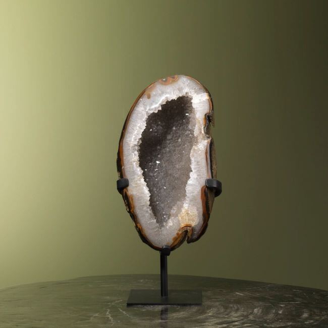 0035 Agate sur support